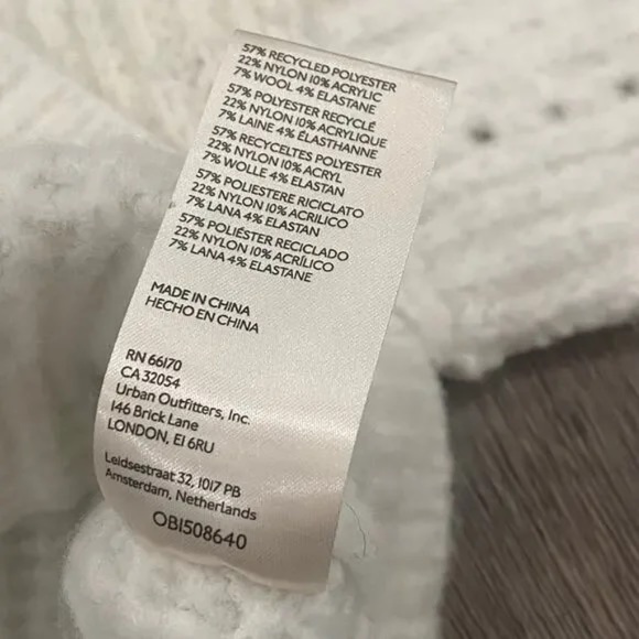 NWOT Free People Cream Grey Cardigan Long Sleeves Size XS Oversize - Picture 9 of 9